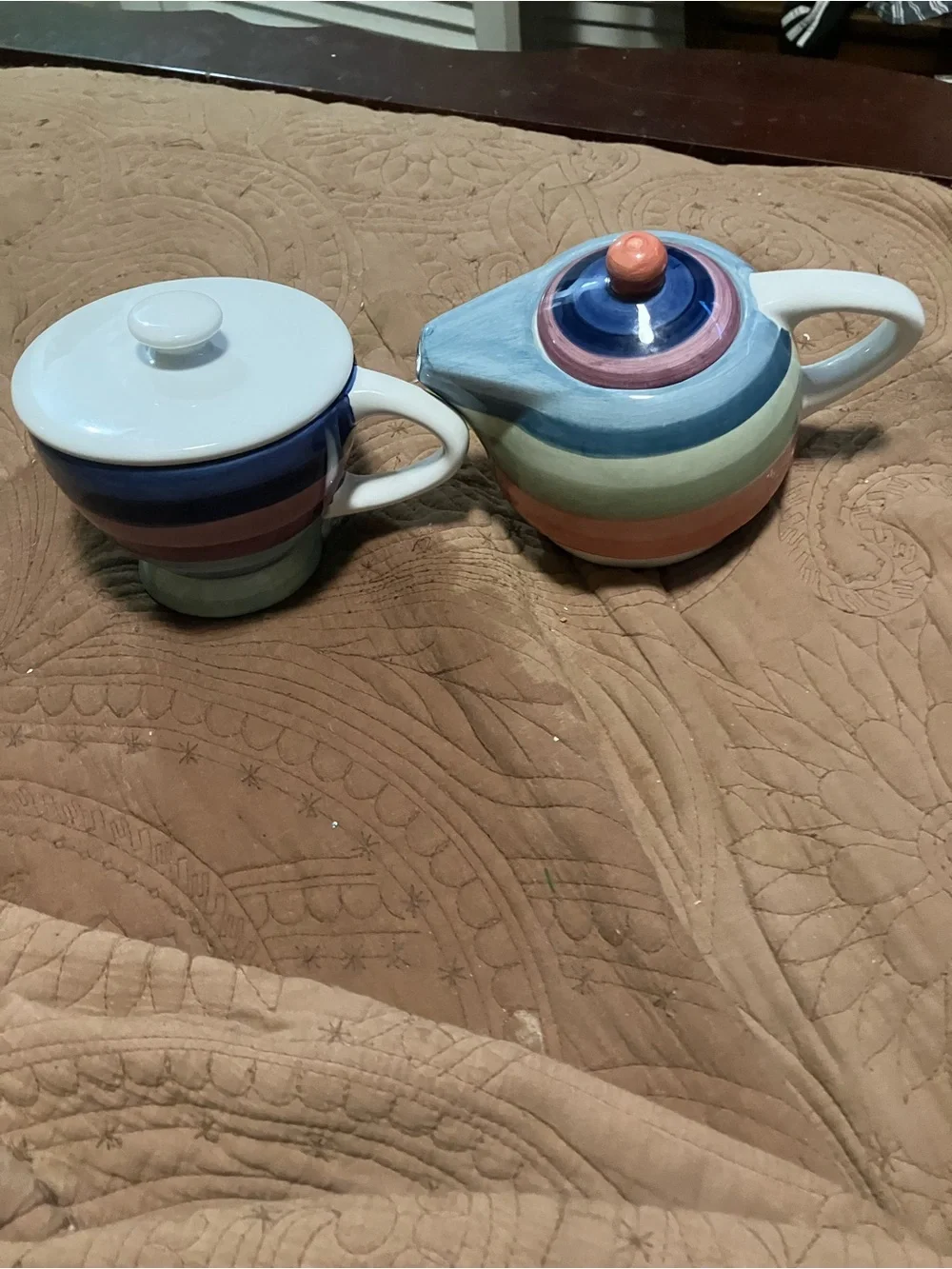 Vintage Colormate Rotunda Hand Painted Collection
